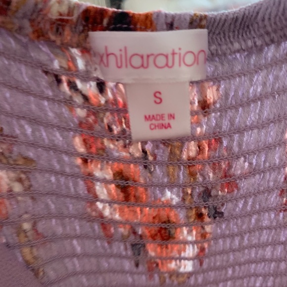 Flower button up romper - Picture 2 of 3